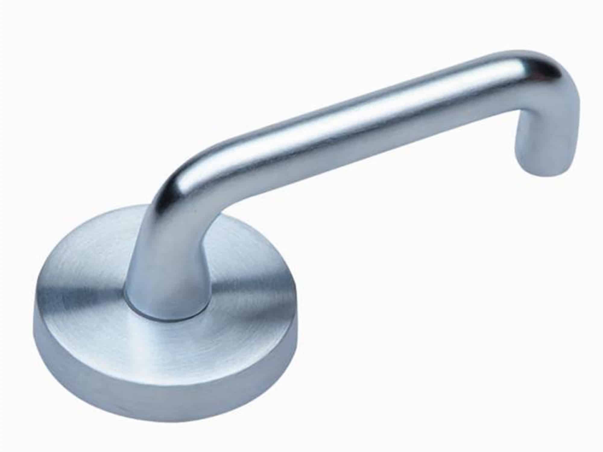 Legge 67 Series Alpha Lever Handle On Round Rose Commercial Handles