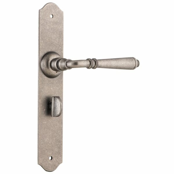 Reims Lever on decorative Plate with Integrated Privacy