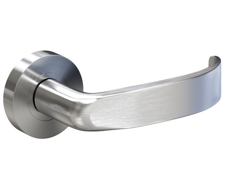 Schlage 6000 Series Neptune Lever On Rose Interior Effects