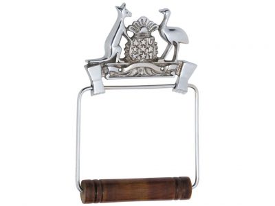 Tradco Coat Of Arms Toilet Roll Holder