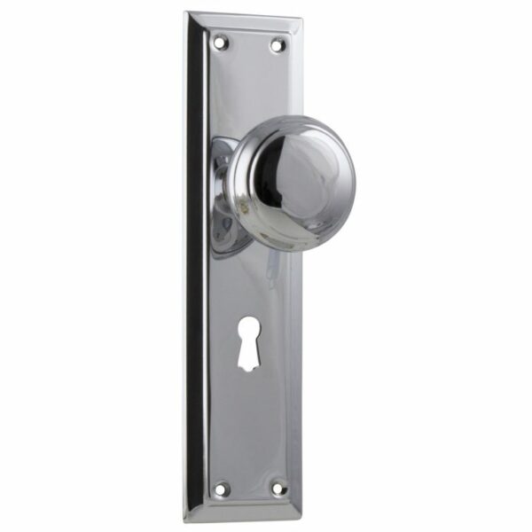 Richmond Traditional Style Knob on Lever Locking Plate