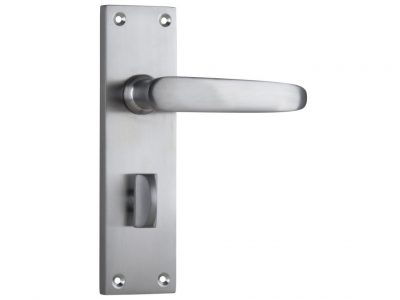 Balmoral Lever On Privacy Locking plate