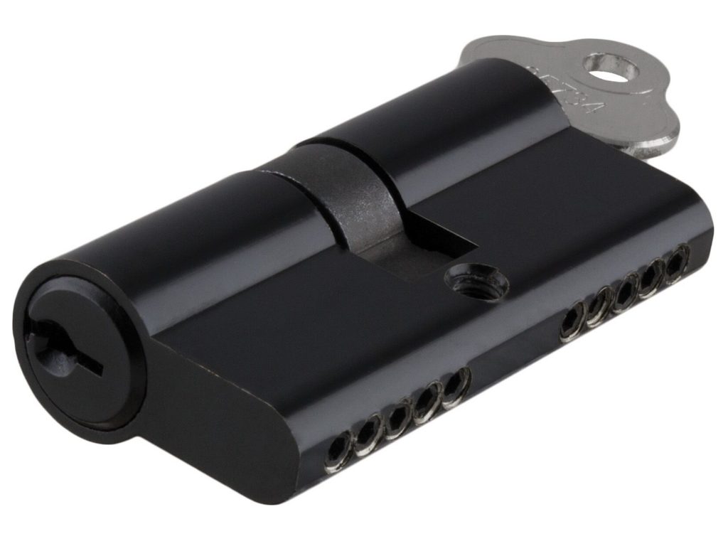  Tradco 80mm C4 5 Pin Key Key Dual Function Euro Cylinder Interior