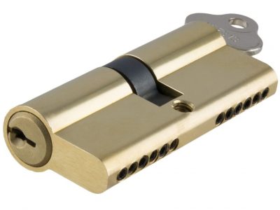 Tradco 70mm C4 6 Pin Double Key Euro Cylinders