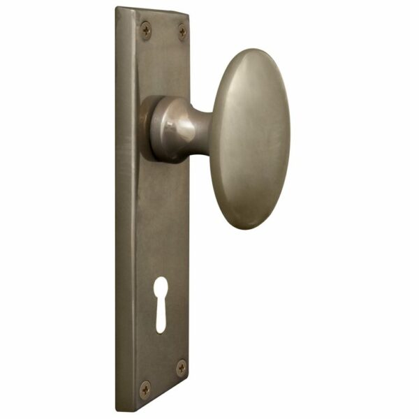 Windsor Oval Knob 5 Lever Keyhole