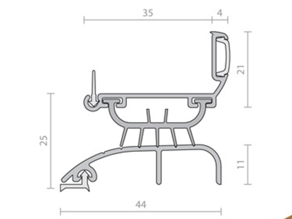 Raven RP4 Bottom Door Seal | $98.10 | Interior Effects