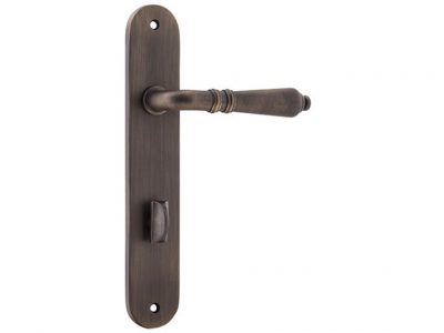 Iver Sarlat Privacy Levers On Oval Long Plate