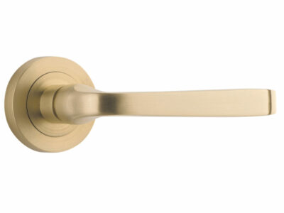 Iver Annecy Lever Handles On Round Rose