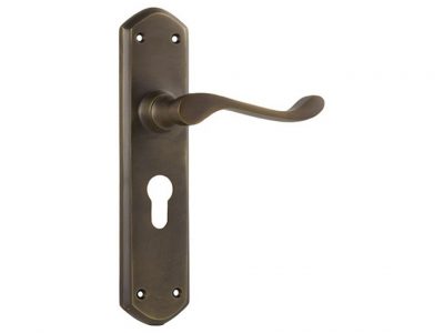 Tradco Windsor Lever On Euro locking Plate