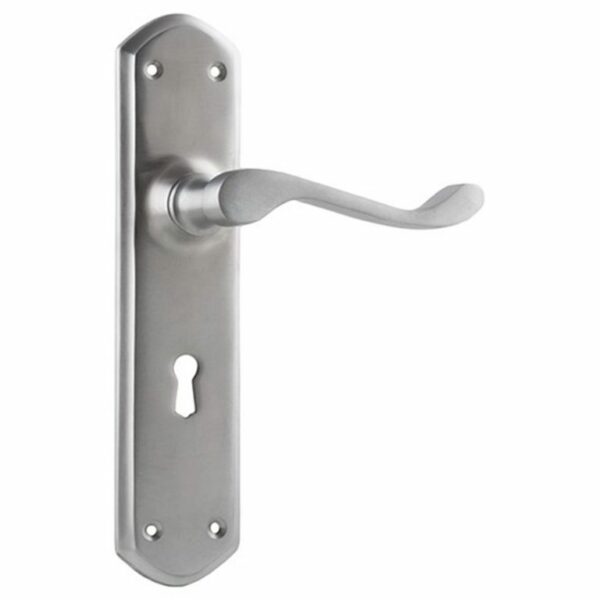 Tradco Windsor Lever On Punched Plate