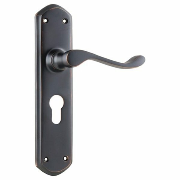 Tradco Windsor Lever On Euro locking Plate