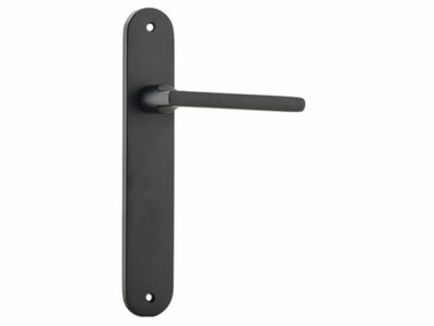 Iver Baltimore Passage Handles on Oval long Plate