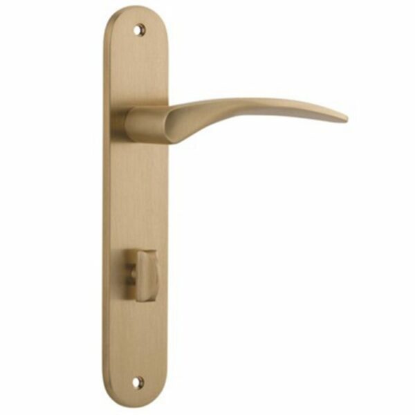Iver Oxford Privacy Levers On Oval long Plate