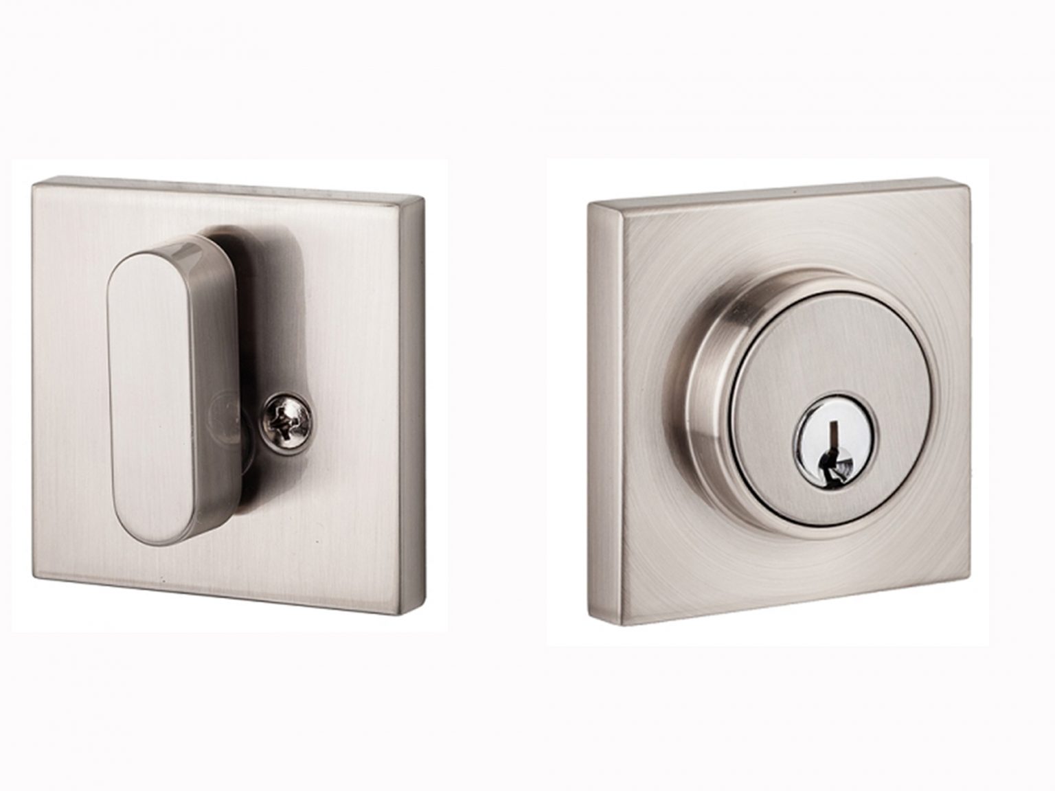 Schlage Form Square Deadbolt Interior Effects