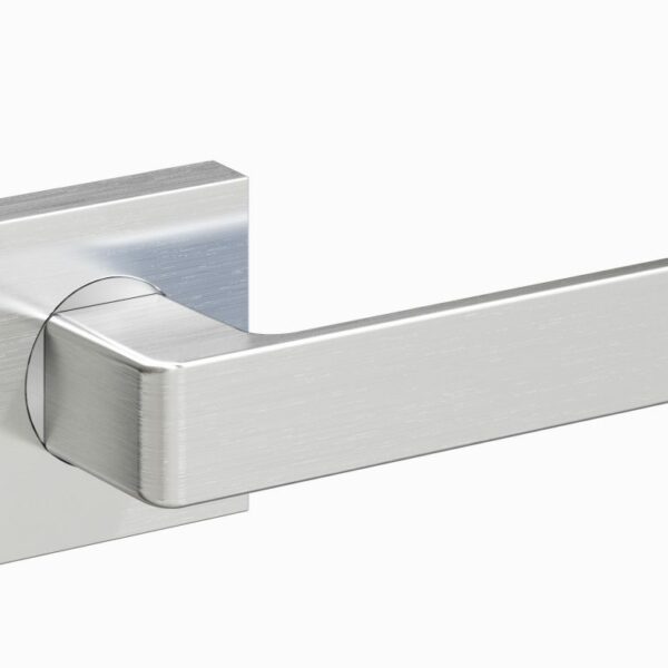 Schlage Form Angelo Lever Handle On Square Rose