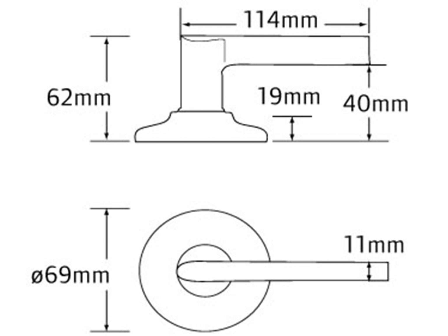 Schlage F Series Latitude Lever Handles Interior Effects