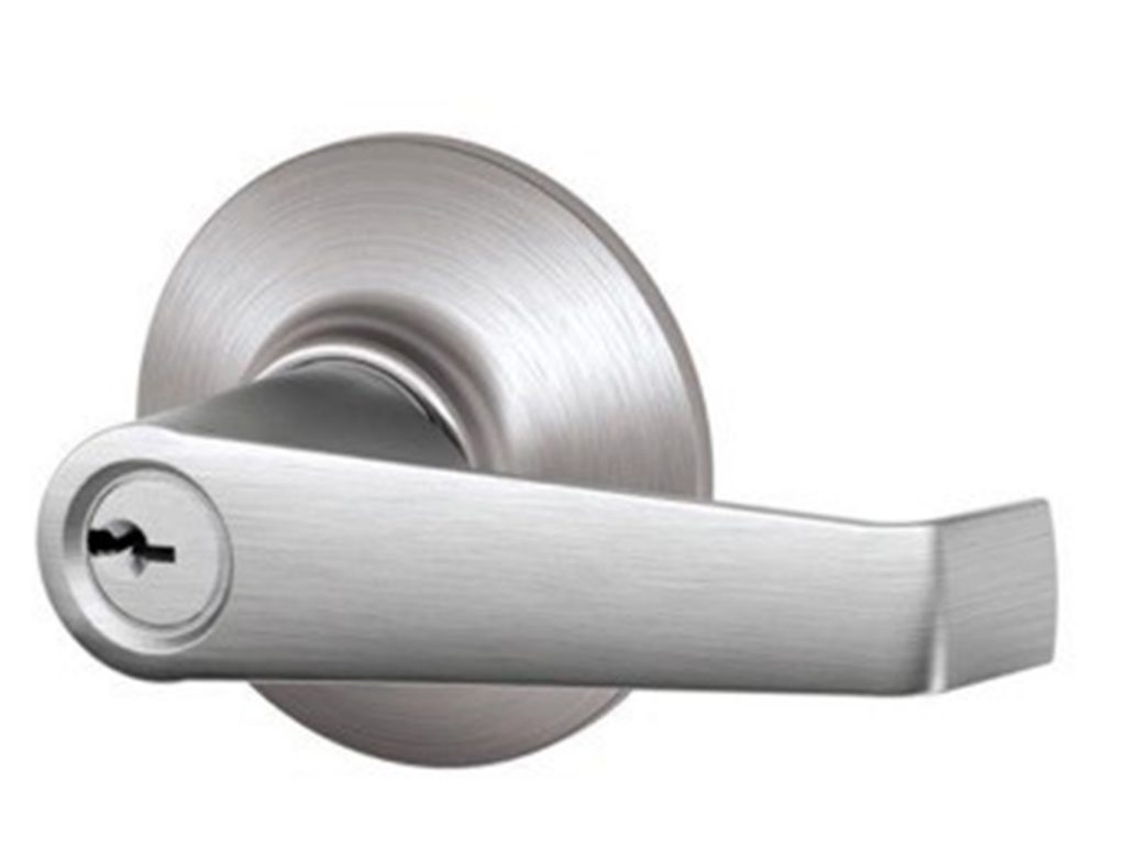 Schlage F Series Elan Lever Handles Interior Effects