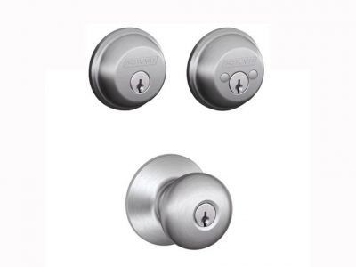 Schlage F Series Plymouth Combination Entrance Set