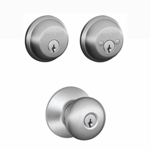 Schlage F Series Plymouth Combination Entrance Set