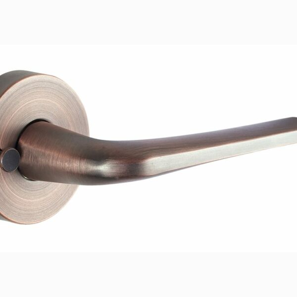 Legge Medio Series Sierra Lever Handle On Round Rose