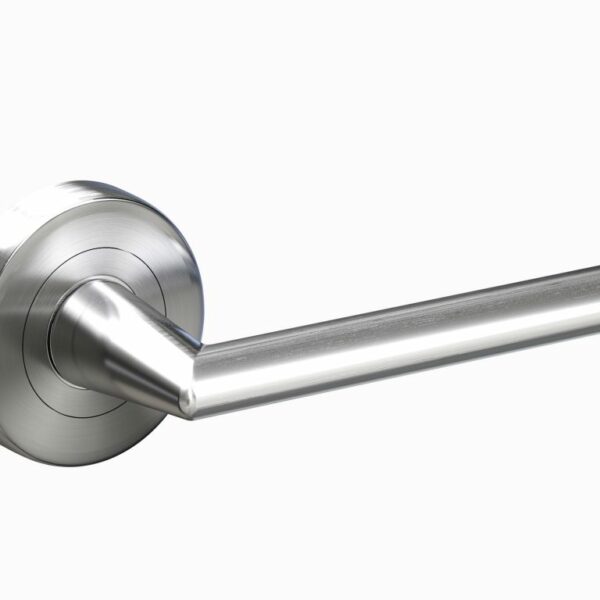 Schlage Form Moretto Lever Handle On Round Rose