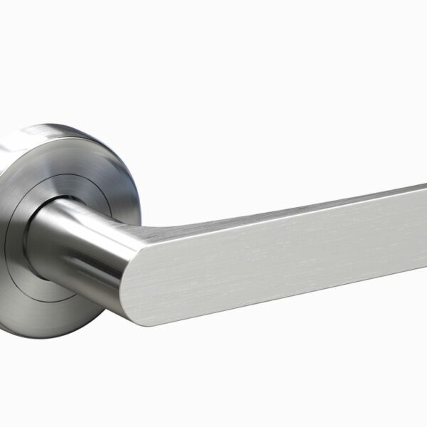 Schlage Form Telo Lever Handle On Round Rose