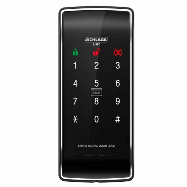 Schlage S480 Electronic Touchpad Rim Lock