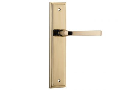 Iver Annecy Passage Handles On Stepped Plate