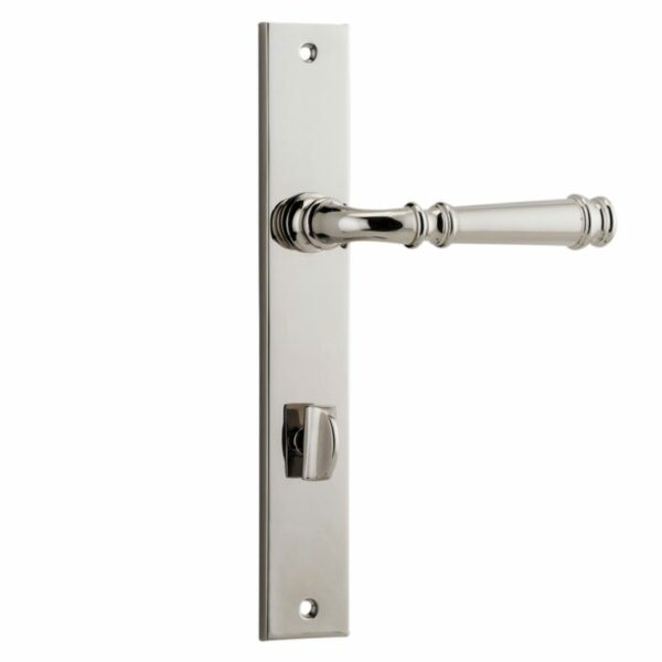 Iver Verona Privacy Levers On Rectangular Long Plate