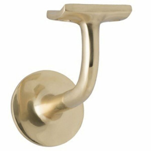 Miles Nelson Solid Brass Round Handrail Brackets