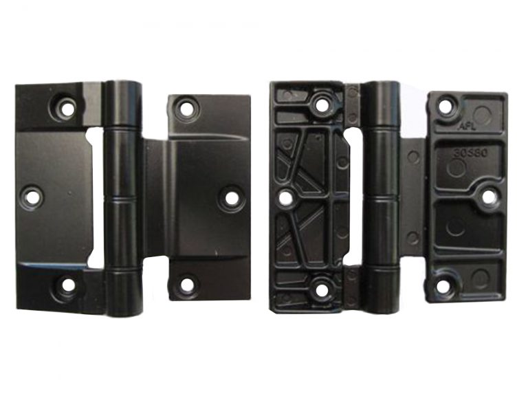  APL Bevelled Frame Recess 100mm Exterior Aluminium Door Hinge