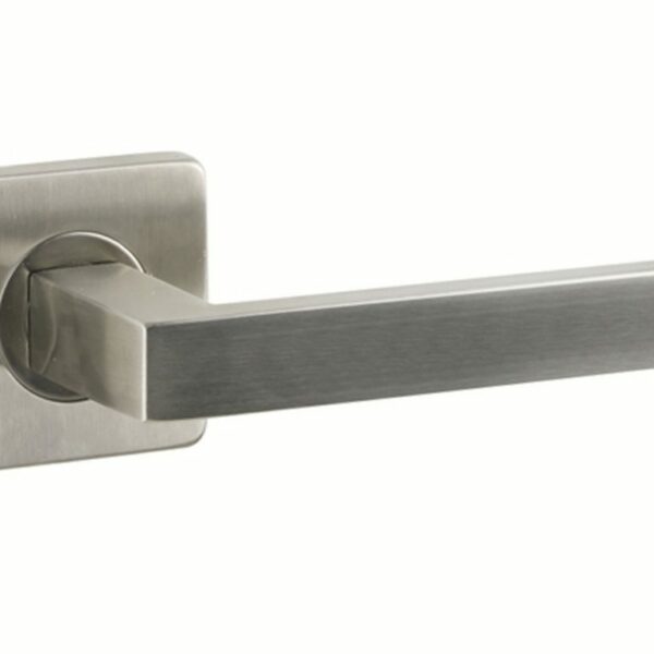 Sylvan Porto Stainless Steel Lever On Square Rose