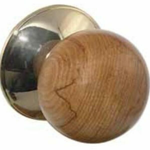 Sylvan Serenade round timber knob on rose