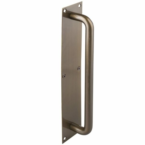 Drake And Wrigley 200mm Solid Brass Pull Handle On Plate