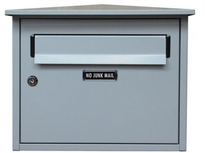 Elements Peaked Locking Wall Mounted Letterbox