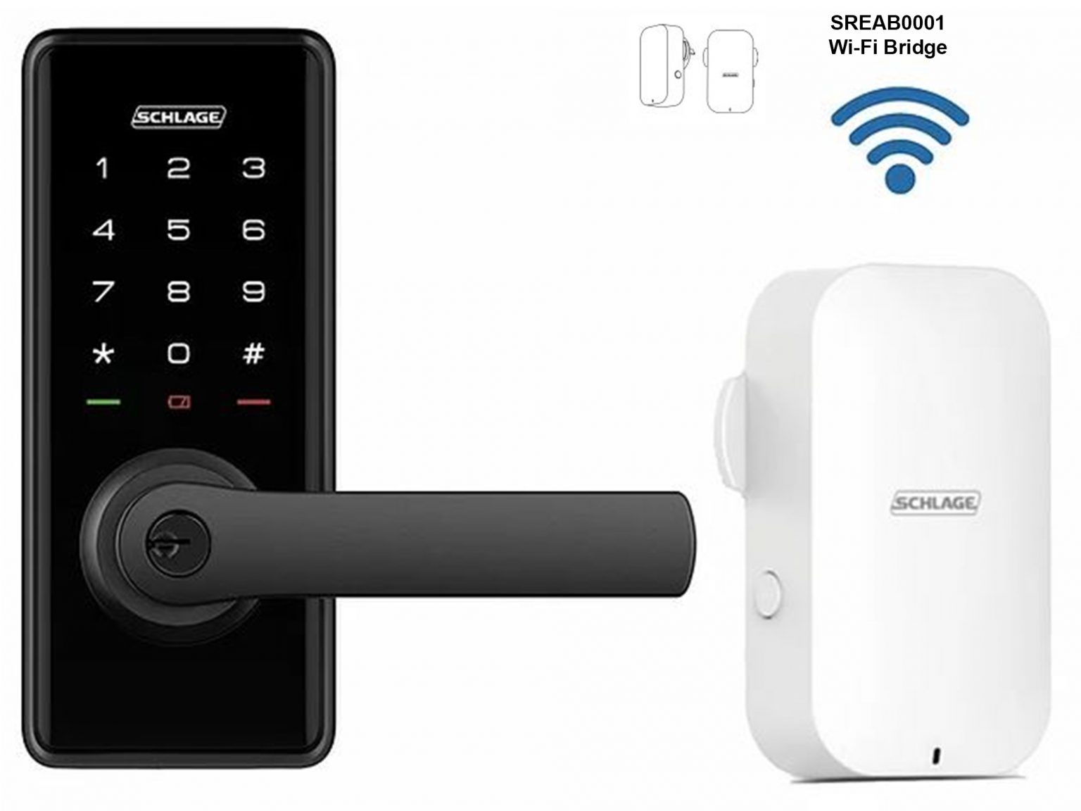 Schlage Ease 2 Smart Entry Lock Interior Effects