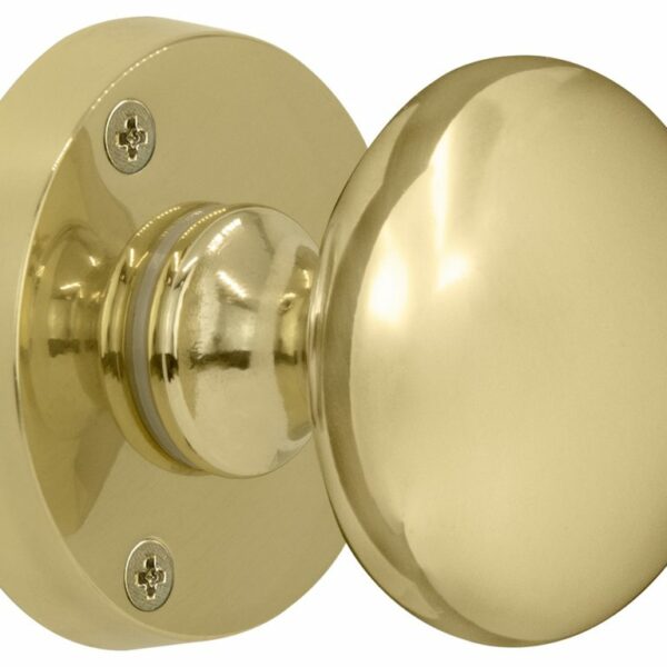 Windsor Sutton Round Passage Knobs On Rose