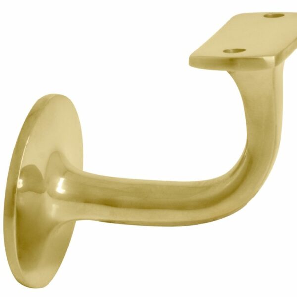 Windsor 60mm Solid Brass Flat Handrail Brackets