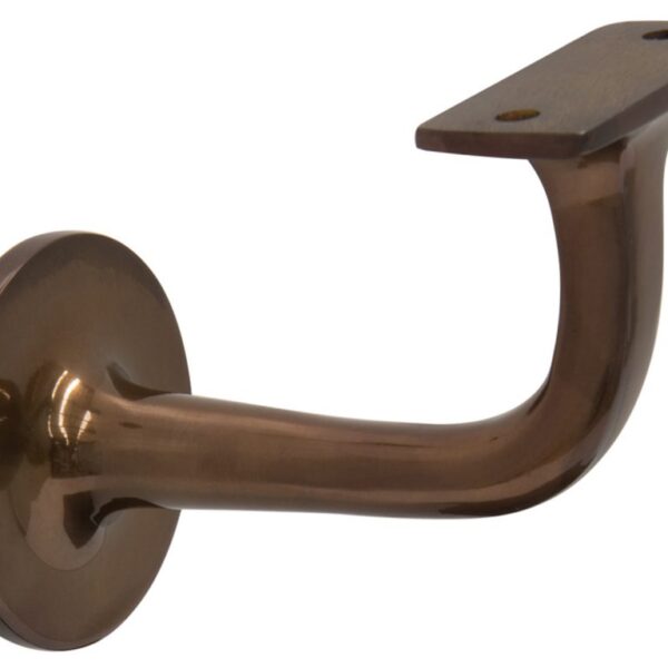 Windsor 75mm Solid Brass Flat Handrail Brackets