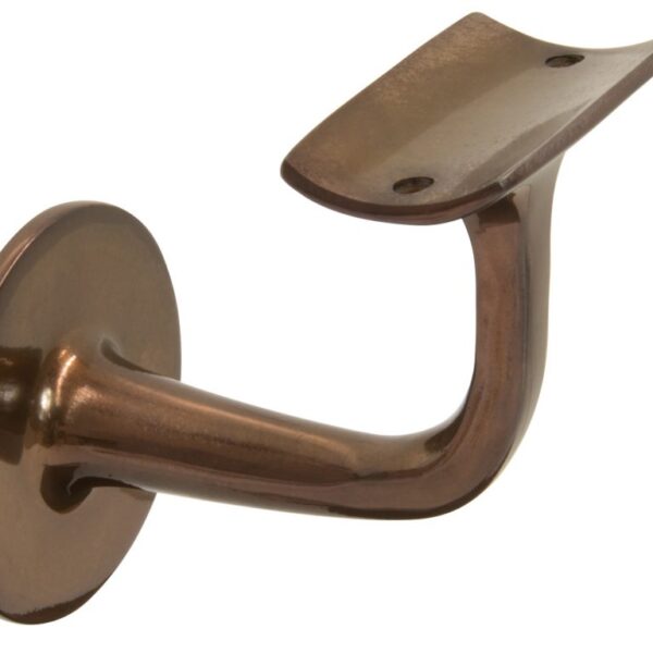 Windsor 60mm Solid Brass Curved Handrail Brackets