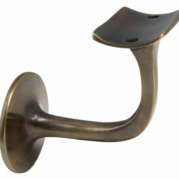 Windsor 60mm Solid Brass Curved Handrail Brackets