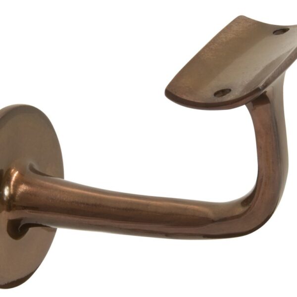 Windsor 75mm Solid Brass Curved Handrail Brackets