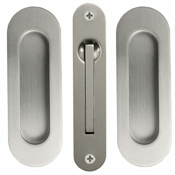 Windsor Oval Sliding Door Flush Pull Kits