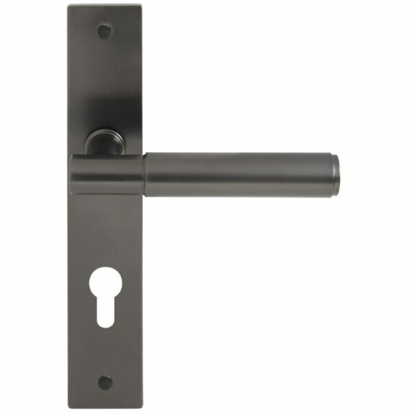 Windsor Brass Nido Linear Lever On Long Plate Euro 85mm