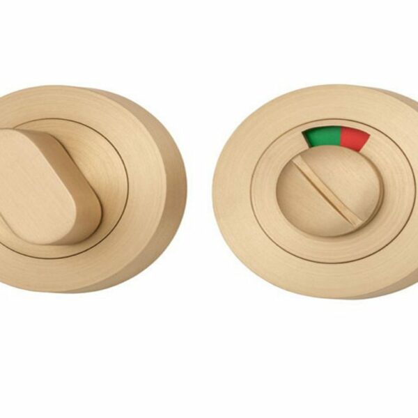 Tradco Round Privacy Sets Concealed Fixings with Indicator