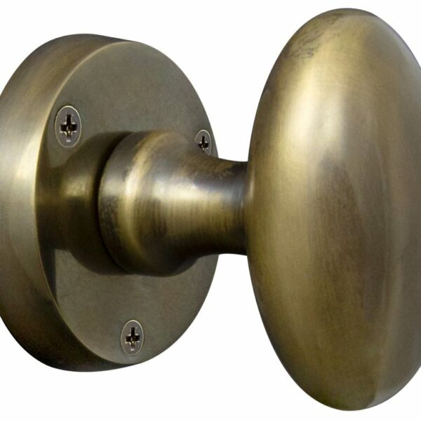 Windsor Camden Knob Passage Latch Oval On Rose