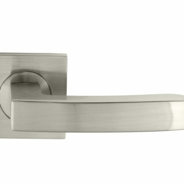 Windsor Corbel Lever Handles On Square Rose