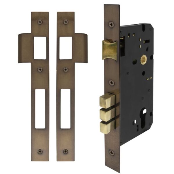 Windsor 45mm Backset Brass Based Euro Mortice Locks