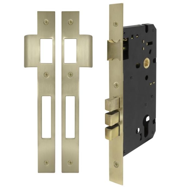 Windsor 45mm Backset Brass Based Euro Mortice Locks