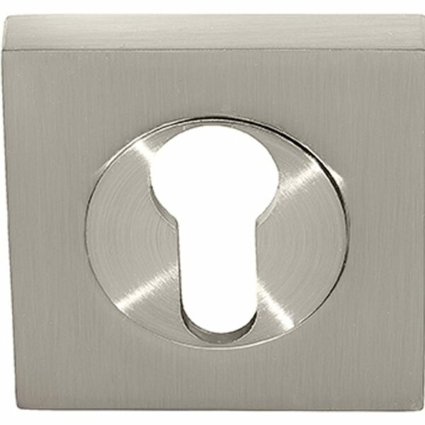 Windsor Futura Square Euro Keyhole Escutcheons